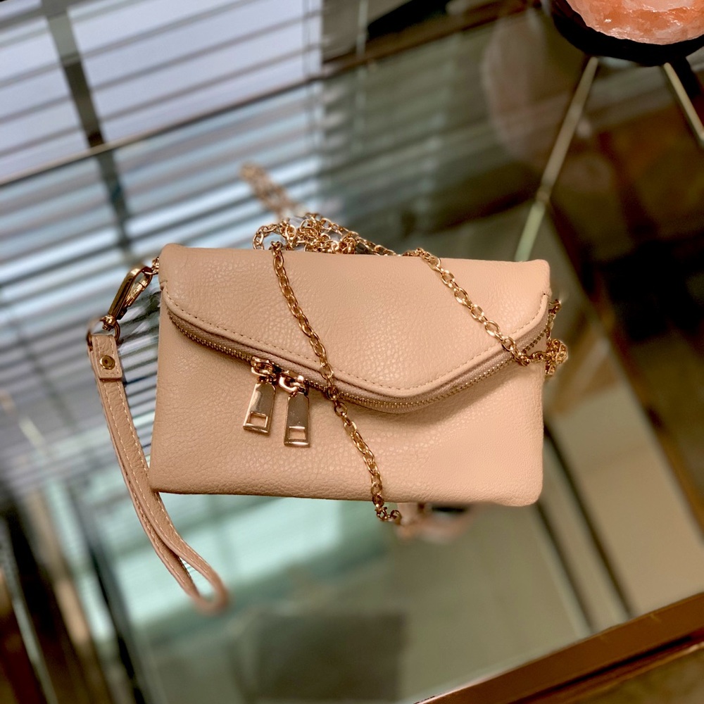 Tan Urban Expressions Crossbody Bag